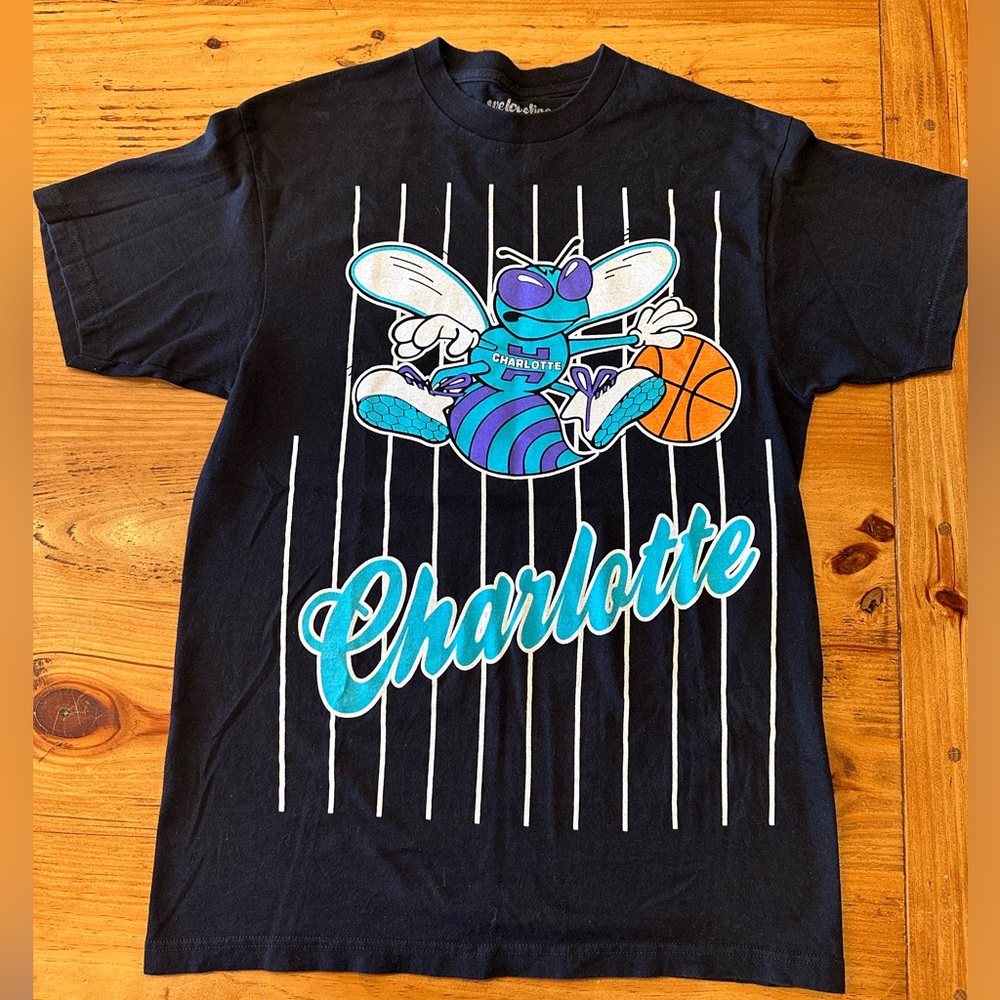 Vintage Charlotte Hornets Hardwood Classic T-shirt